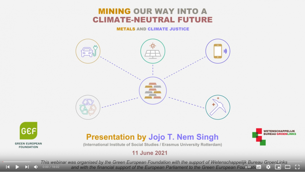 Nem Singh, Metal mining and economic development