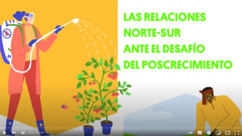 video recording roundtable North-South relations and degrowth, Málaga, 12 September 2023