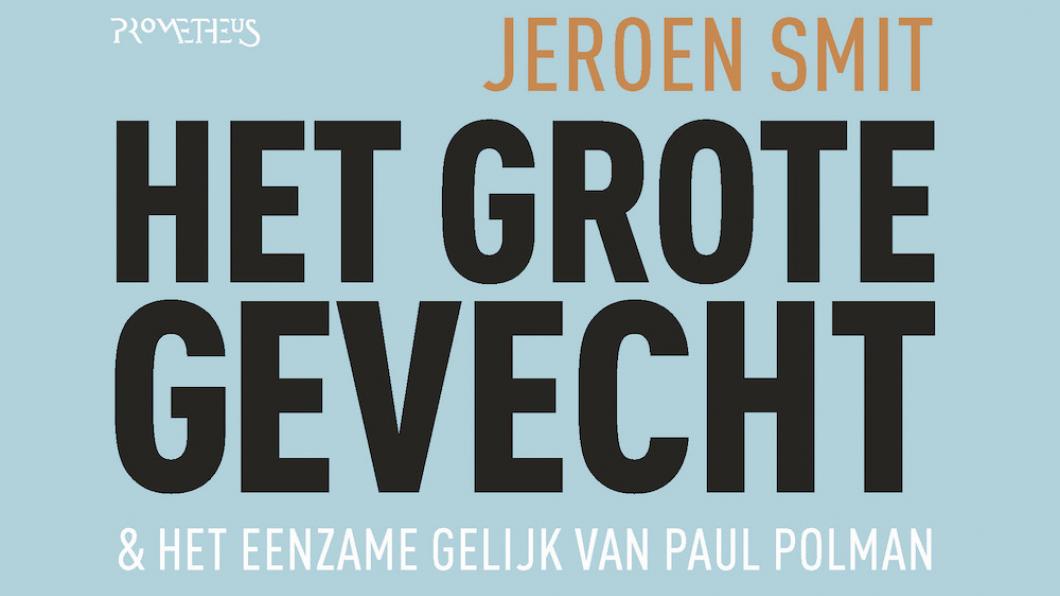 Boekomslag Het Grote Gevecht van Jeroen Smit