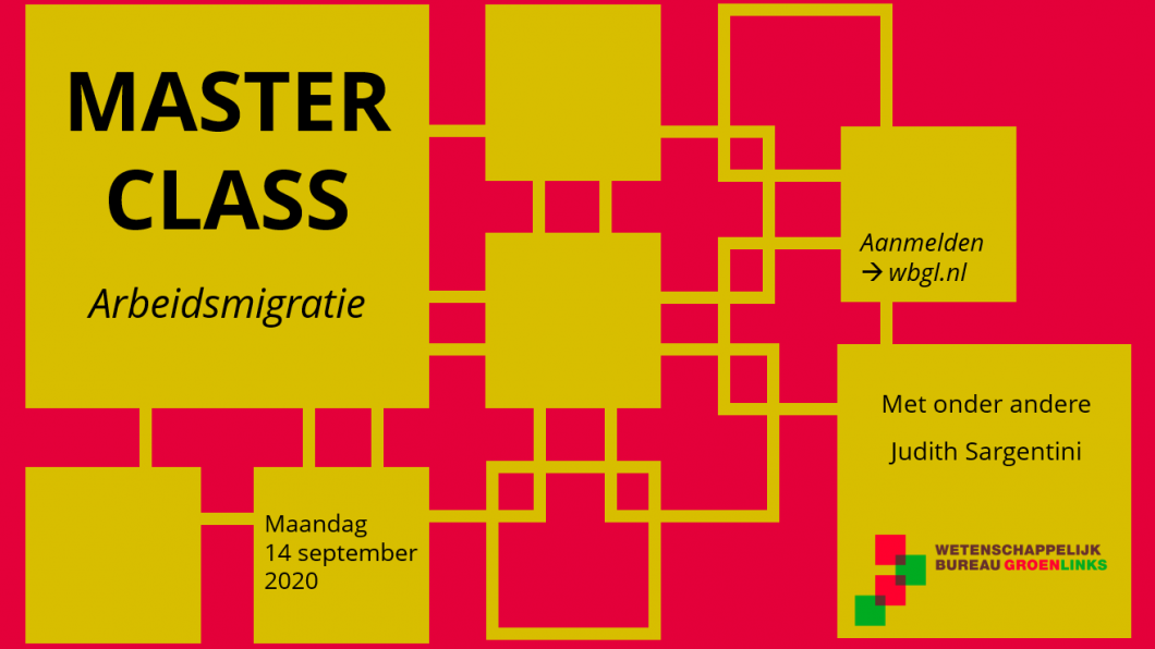 Aankondiging voor de masterclass Arbeidsmigratie