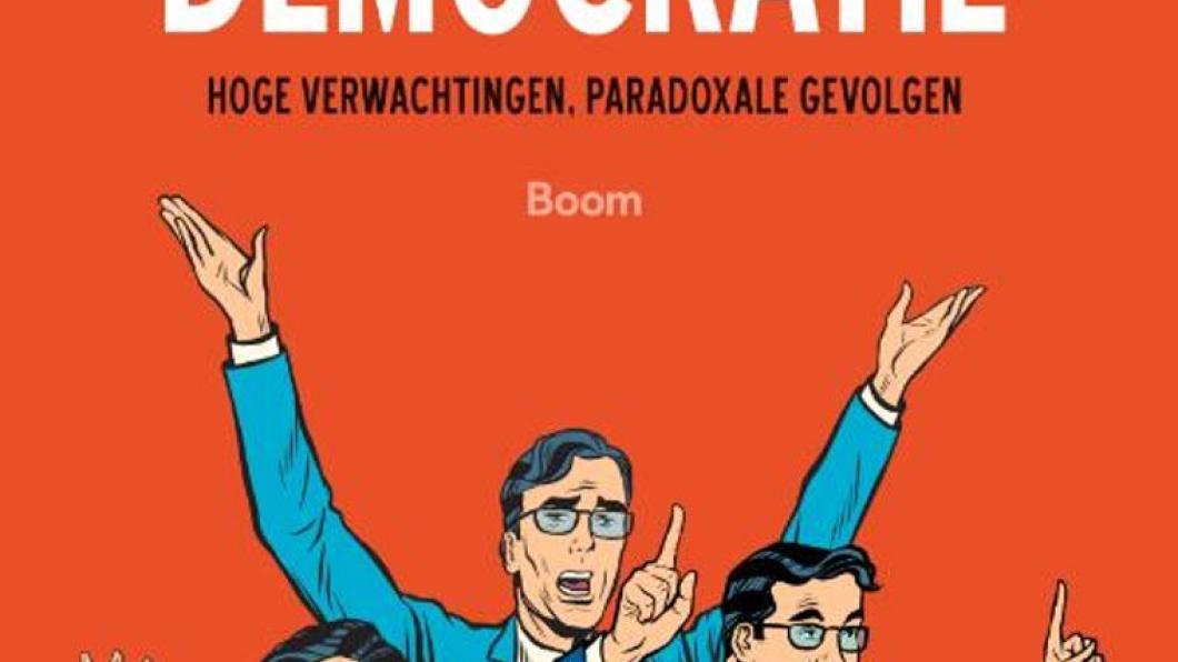 Boekomslag van het boek Overspannen Democratie van Gijs van Oenen
