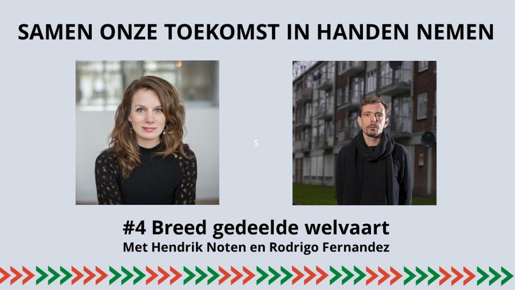 Podcast Samen in toekomst in handen nemen #4 - Breed gedeelde welvaart