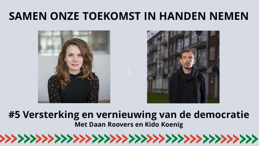 Podcast Samen onze toekomst in handen nemen #5 - Versterking en vernieuwing van de democratie