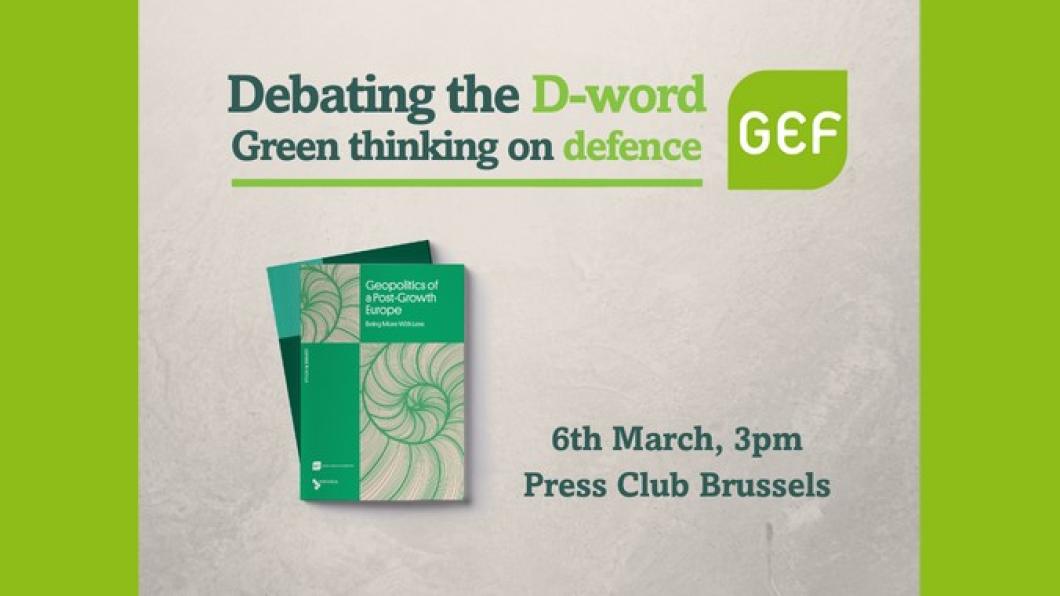 Green European Foundation - Debating the D-word