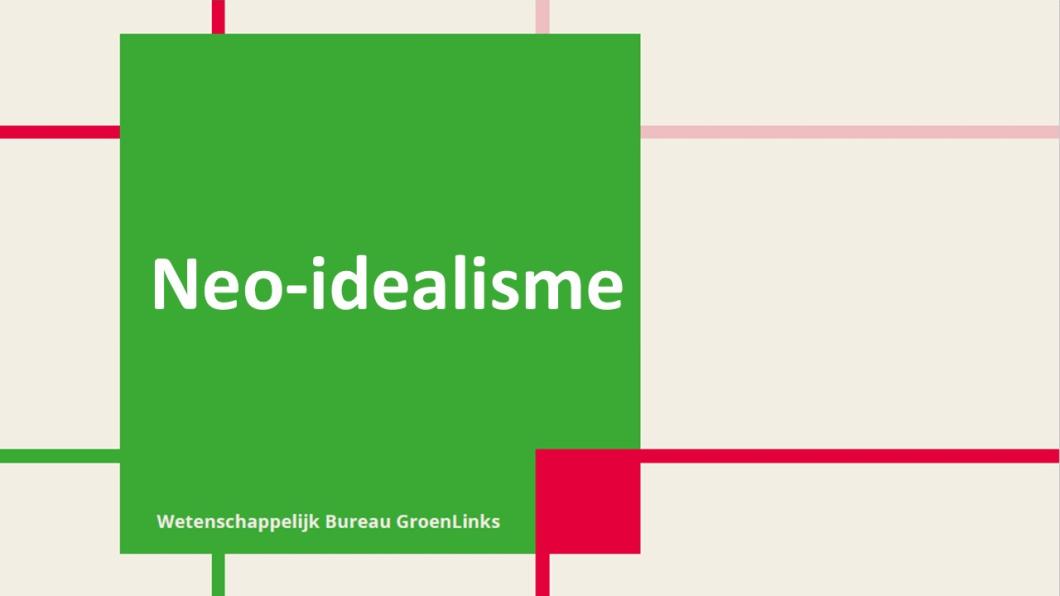 Onderzoek neo-idealisme