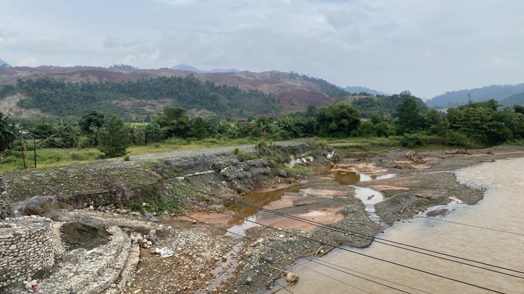 Mijnbouw in Sulawesi.