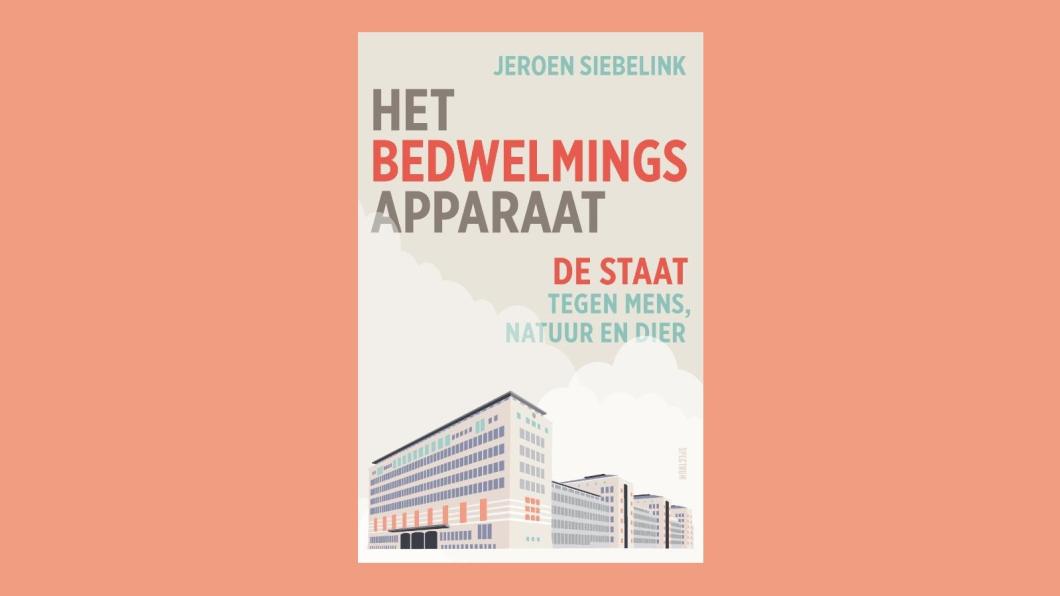 Cover boek Het bedwelmingsapparaat door Jeroen Siebelink.