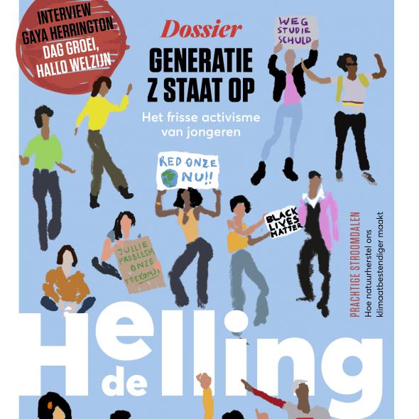 Cover De Helling lente 2023: jongeren aan zet