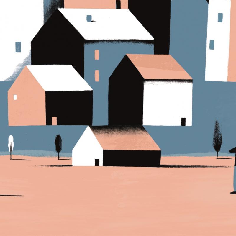 Illustratie wonen