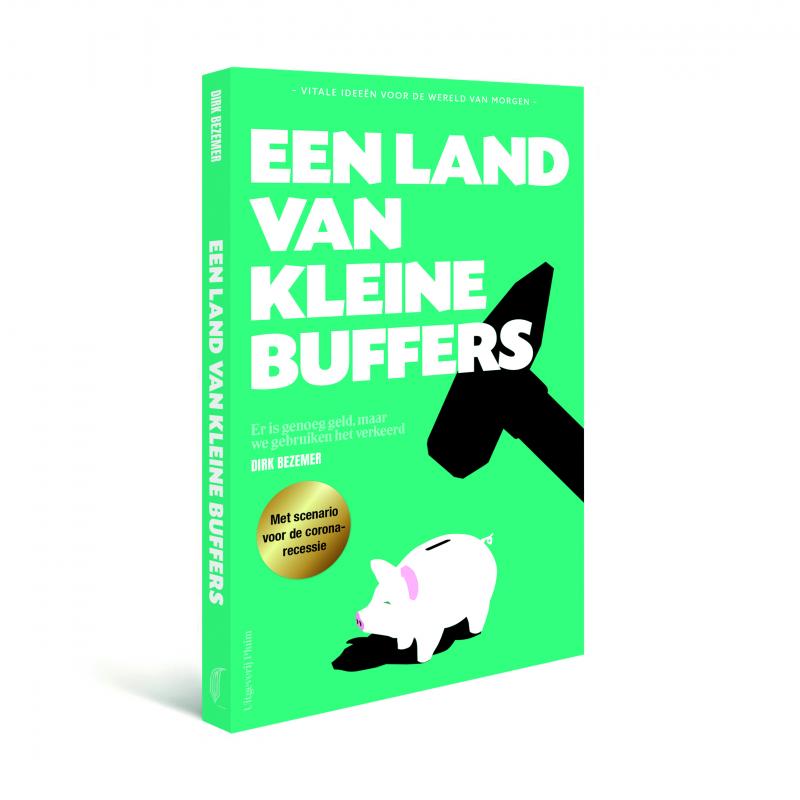 Boek Een land van kleine buffers van Dirk Bezemer