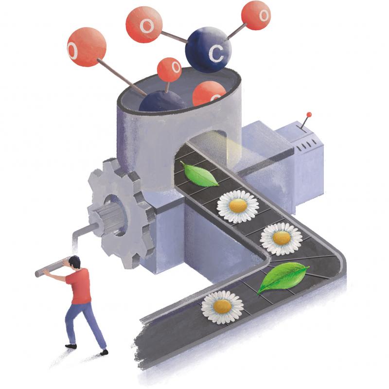 Illustratie groene industriepolitiek