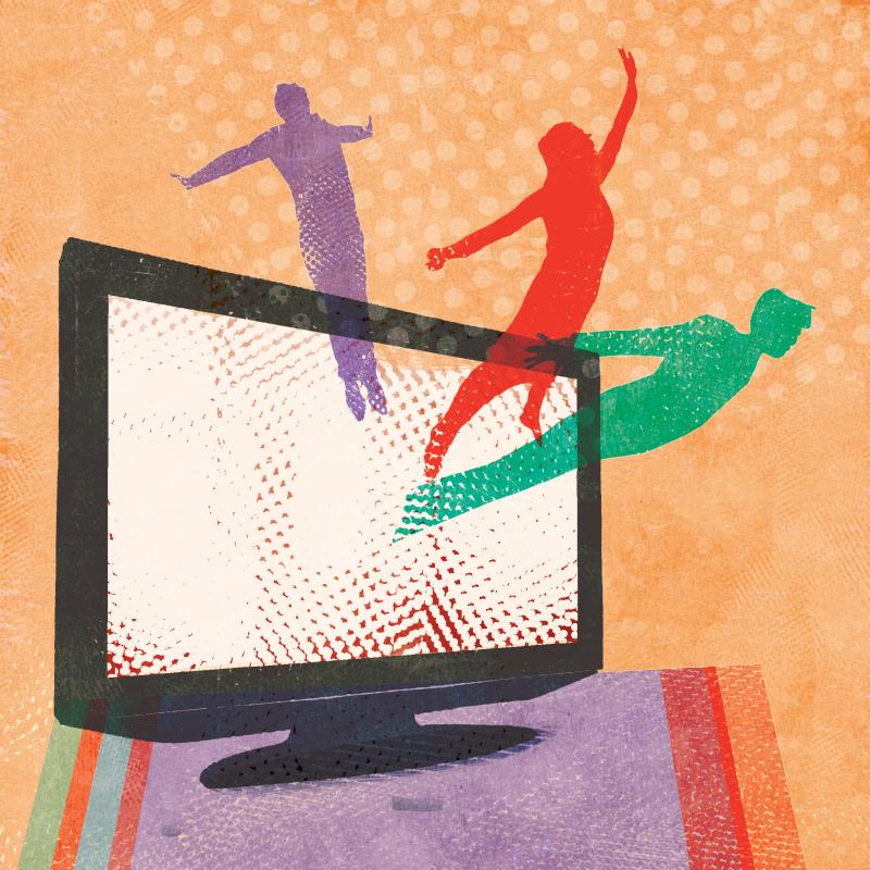 Illustratie bij essay Kathalijne Buitenweg over datakracht en tegenmacht