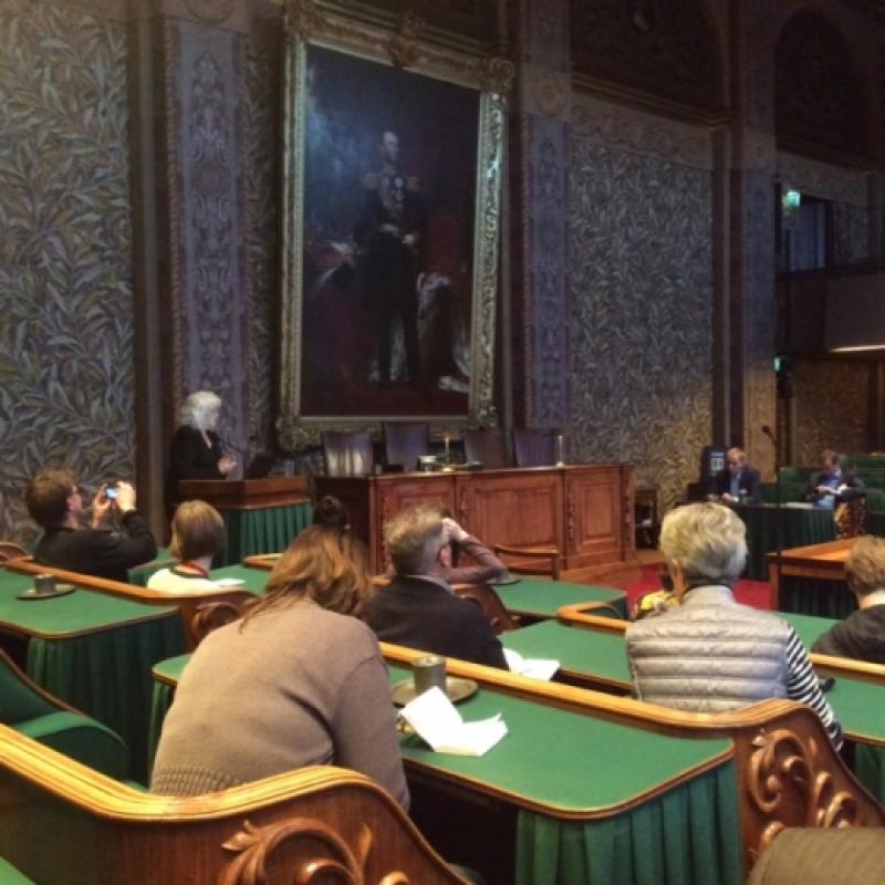 Sylvia Borren over hoop en wanhoop bij de conferentie Groen as ideaal