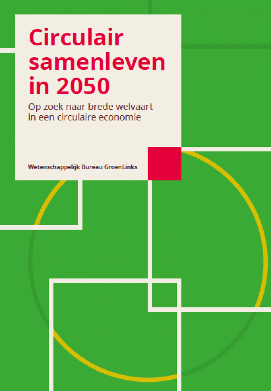 Cover publicatie Circulair samenleven in 2050