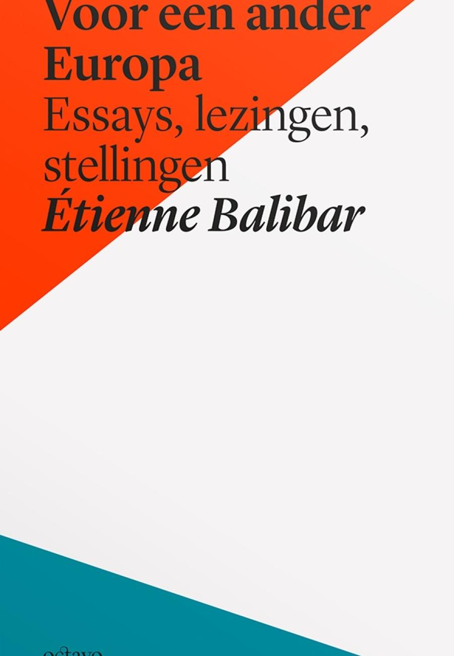 Boekomslag Voor een ander Europa van Ettènne Balibar