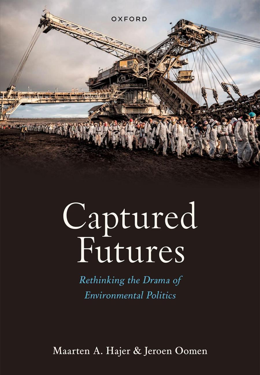 Cover boek Captured Futures van Maarten Hajer en Jeroen Oomen