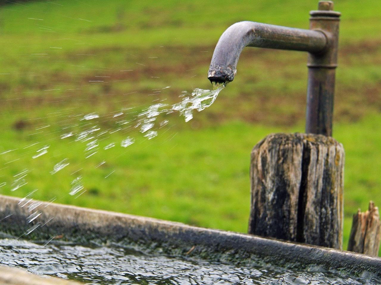 Waterkraan.