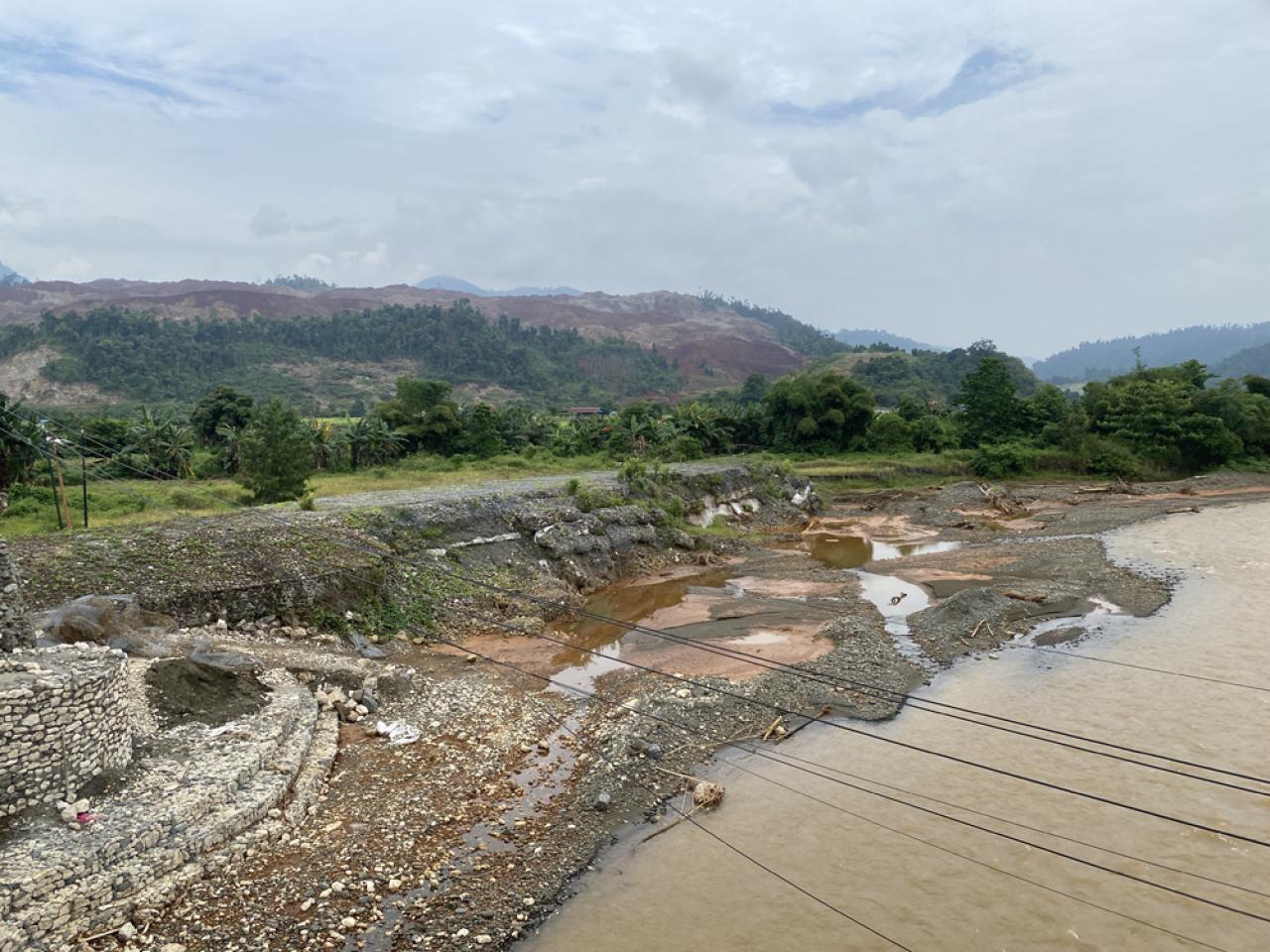 Mijnbouw in Sulawesi.