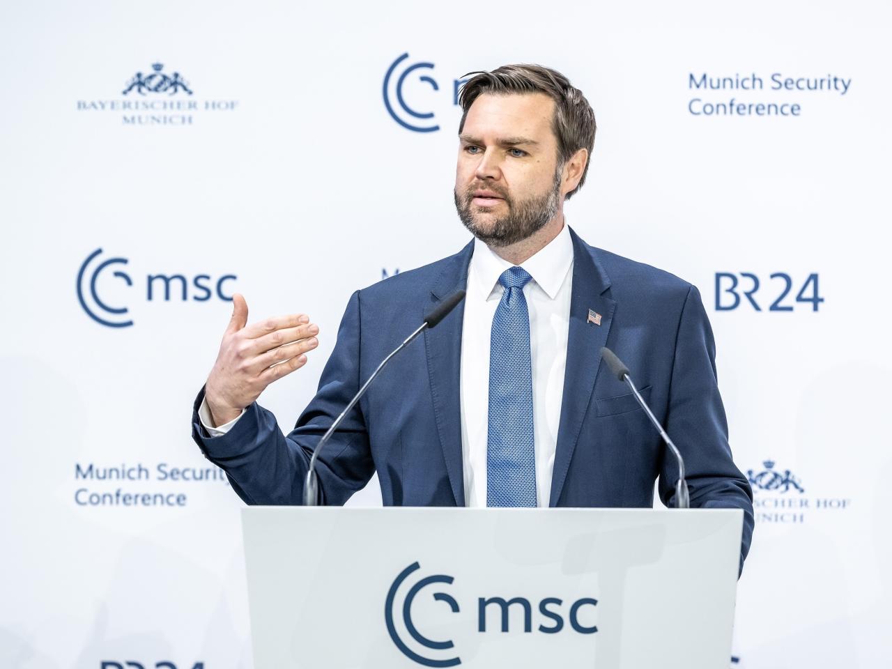 J.D. Vance in München.