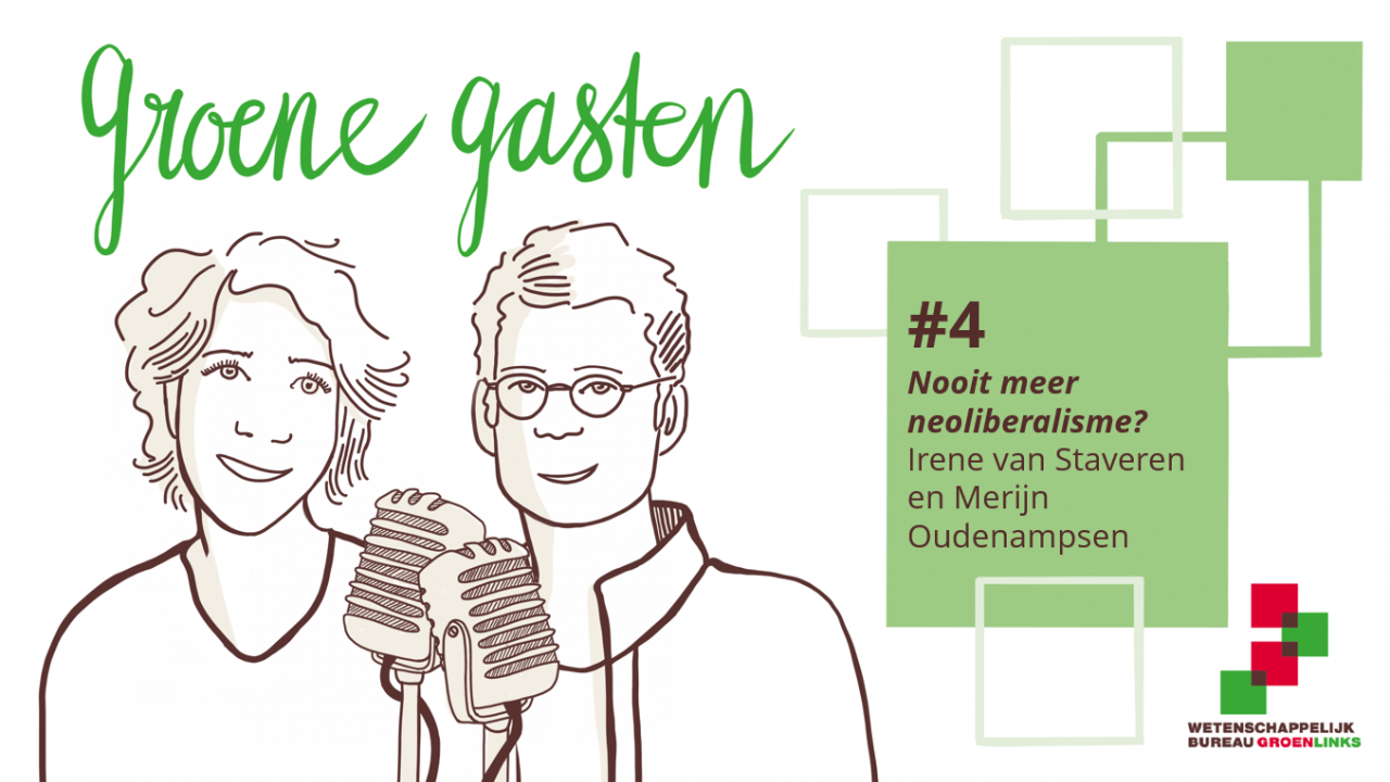 Illustratie podcast Groene Gasten