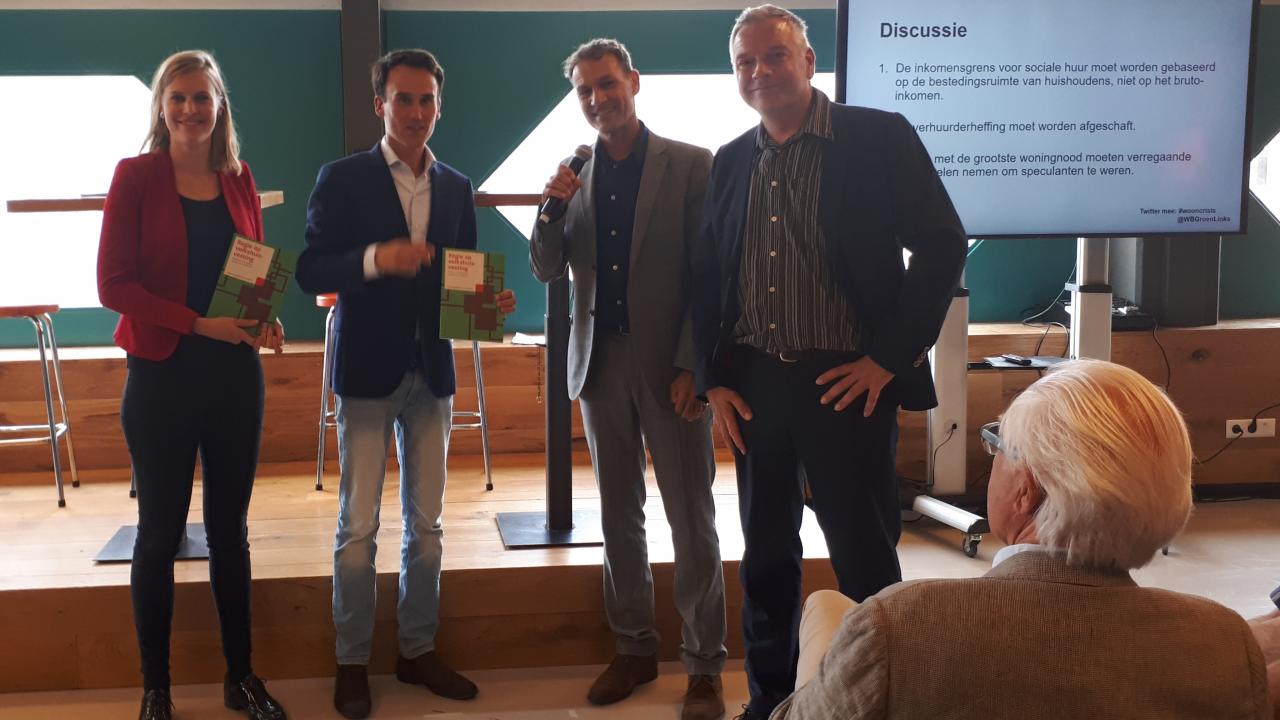 Presentatie rapport 'Regie op volkshuisvesting' van Wetenschappelijk Bureau GroenLinks