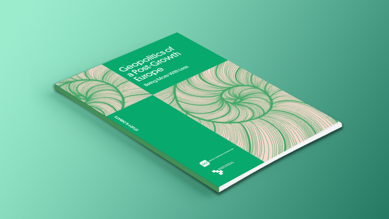 cover Geopolitics of a Post-Growth Europe